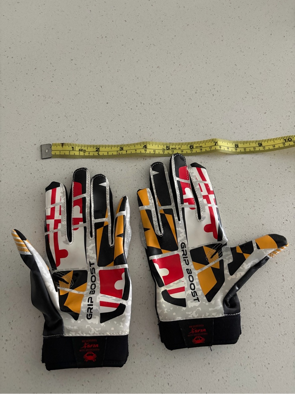 Kids Multi-Color Athletic Gloves
